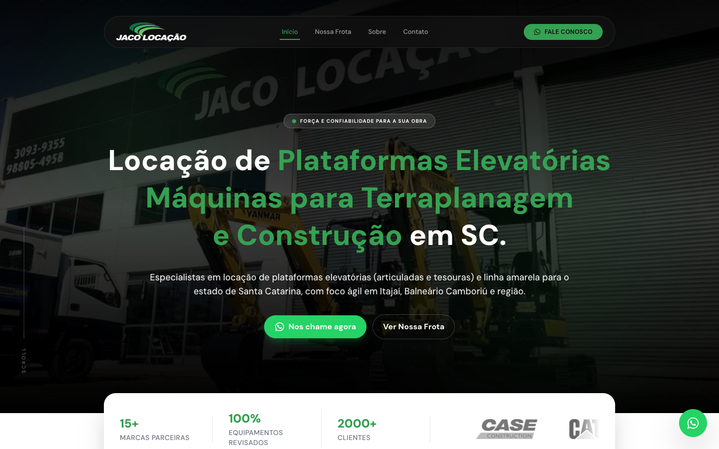 Site de Jaco Locadora